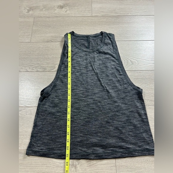 Lululemon Cardio Squad Tank II Heathered Black - Picture 9 of 10